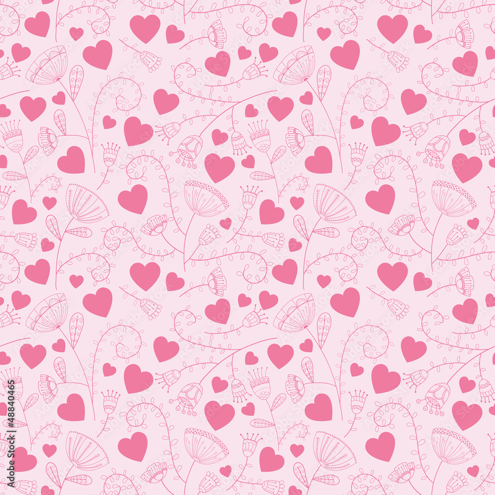 valentine seamless hearts pattern. Vector Illustration valentine seamless hearts pattern. Vector Illustration