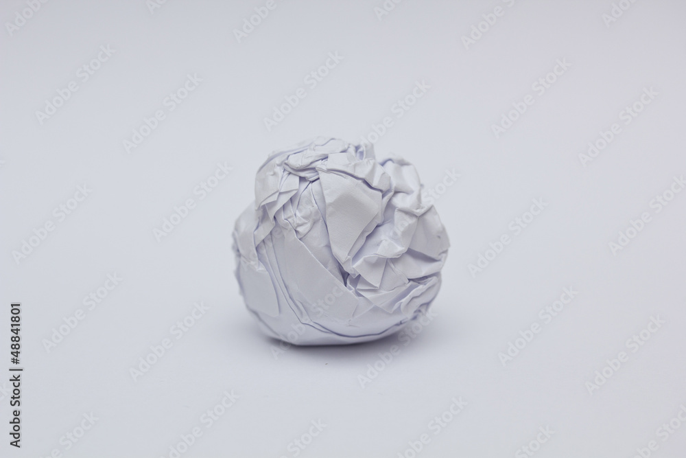 Screwed Up Paper Ball Screwed Up Paper Ball