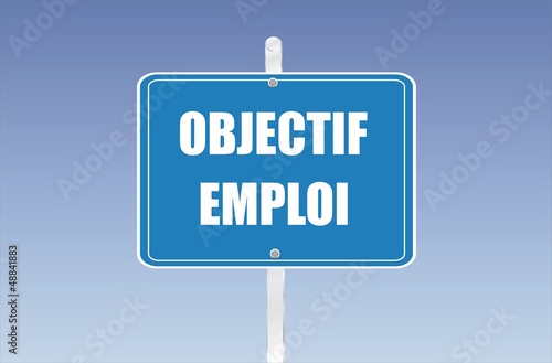panneau objectif emploi