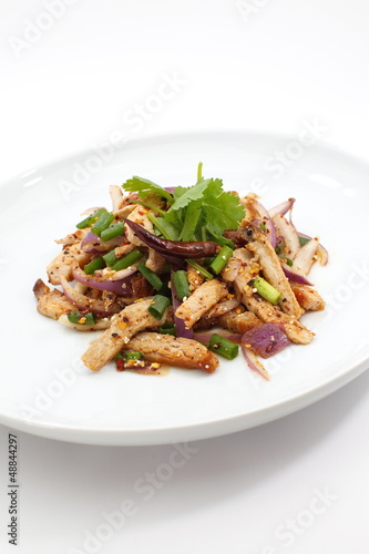 Thai Spicy Grilled Pork Salad