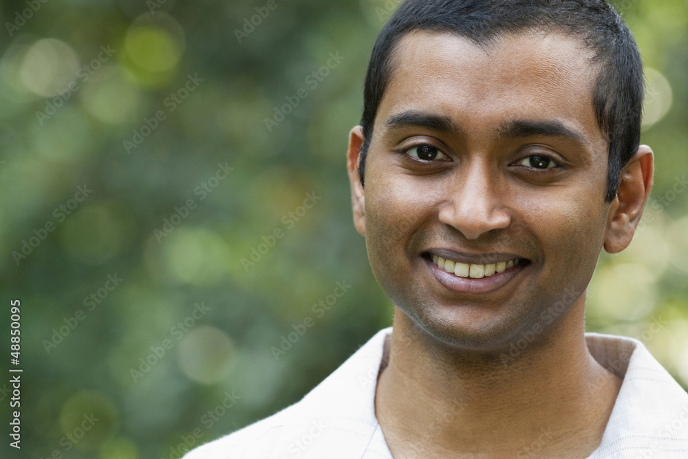 Smiling Indian man Smiling Indian man