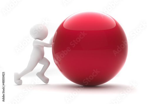 Red sphere