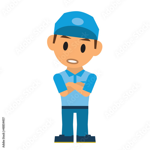 配達員　考える