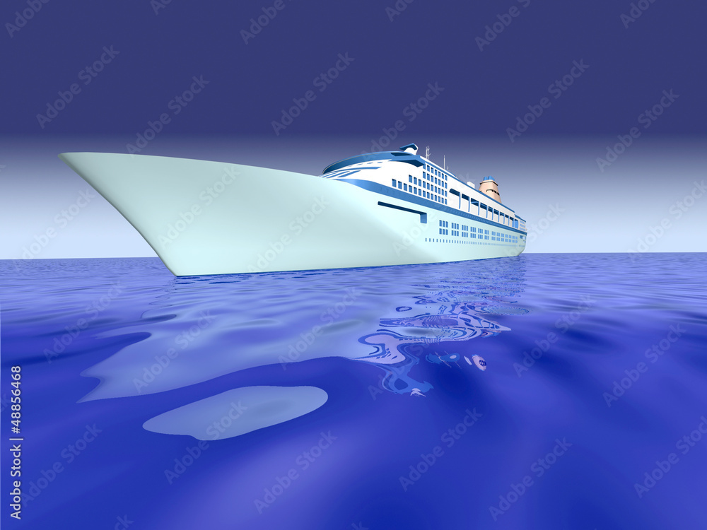 Obraz premium luxury yacht