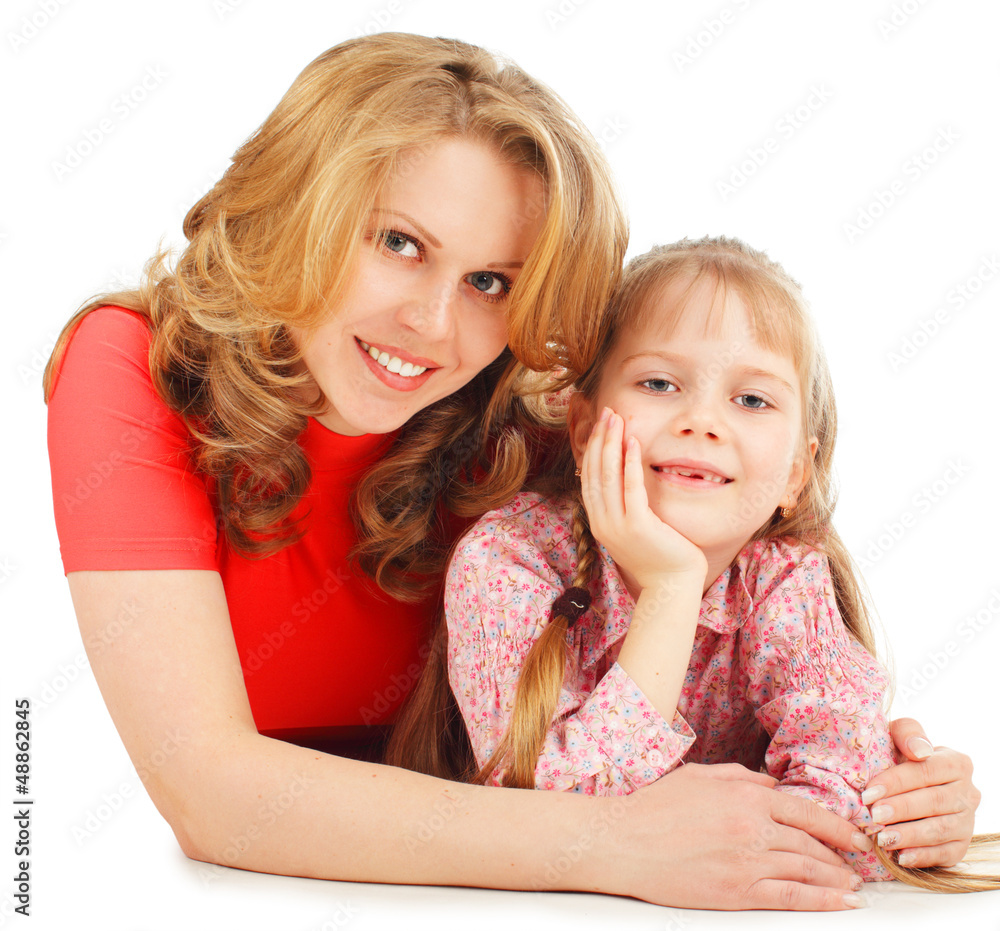 Mother with daughter Mother with daughter