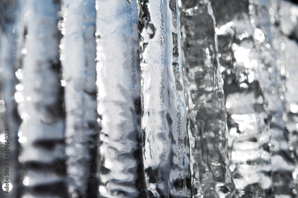 Abstract ice frost