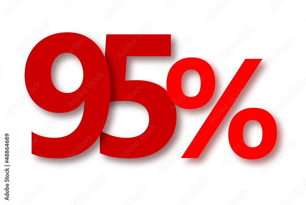 95 % Rabatt Aktion Angebot Sonderangebot ROT 95 % Rabatt Aktion Angebot Sonderangebot ROT