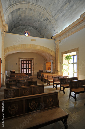 La chapelle du sanctuaire de Cura de Randa    Majorque