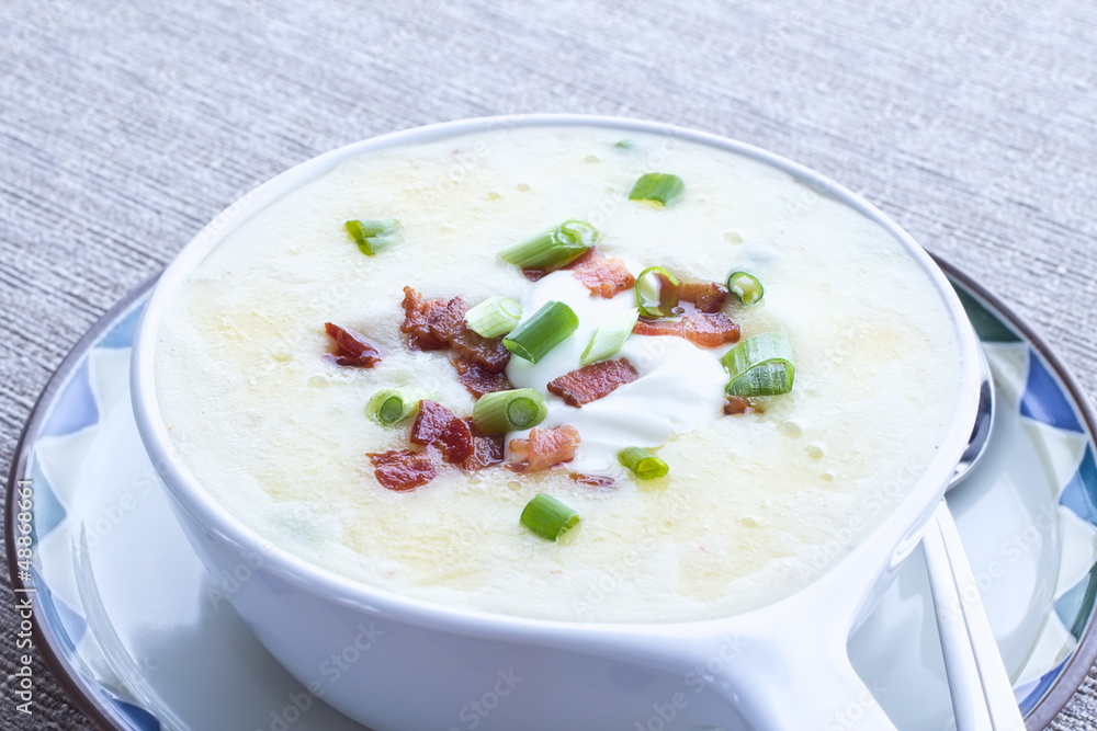 Gluten Free Potato and Bacon Soup Gluten Free Potato and Bacon Soup