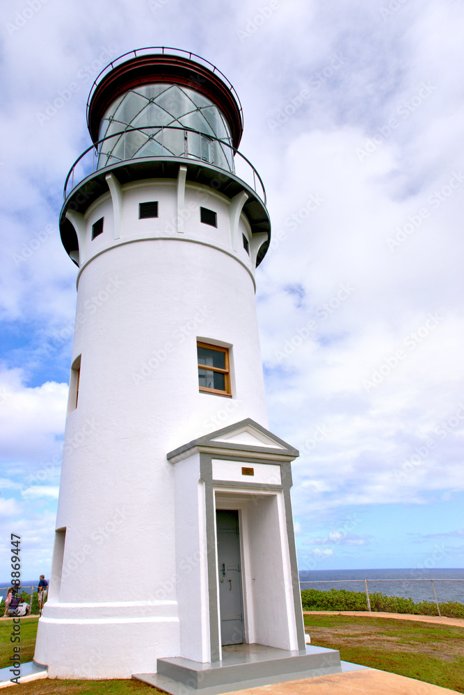 Kilauea lighthouse in Kauai