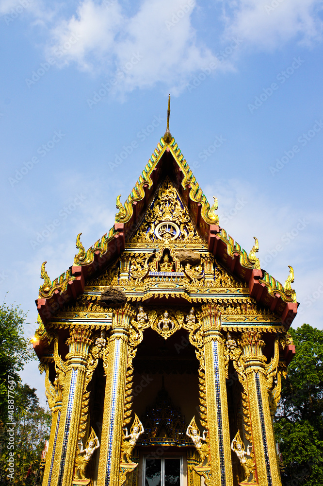 Fototapeta premium ubosot wat don phachao