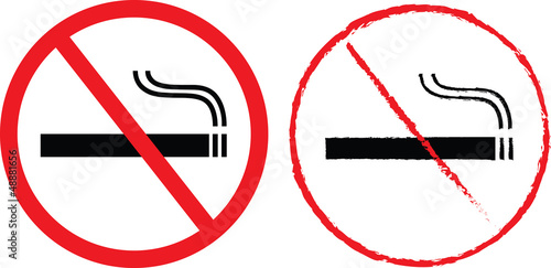 No smoking sign vector illustration