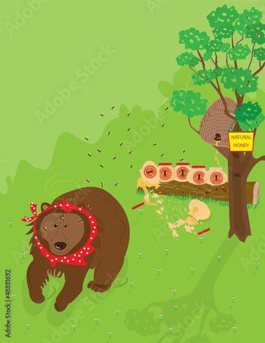 A fun story about bears and the bees