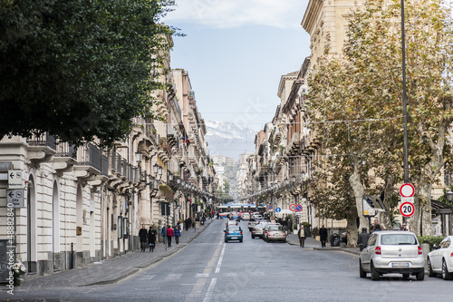Fototapeta Naklejka Na Ścianę i Meble -  Streetview in Catania