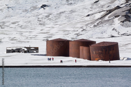 Reste einer Walfangstation in Whaler´s Bay auf Deception Island