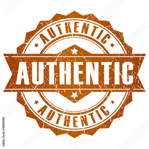 Authentic vector stamp