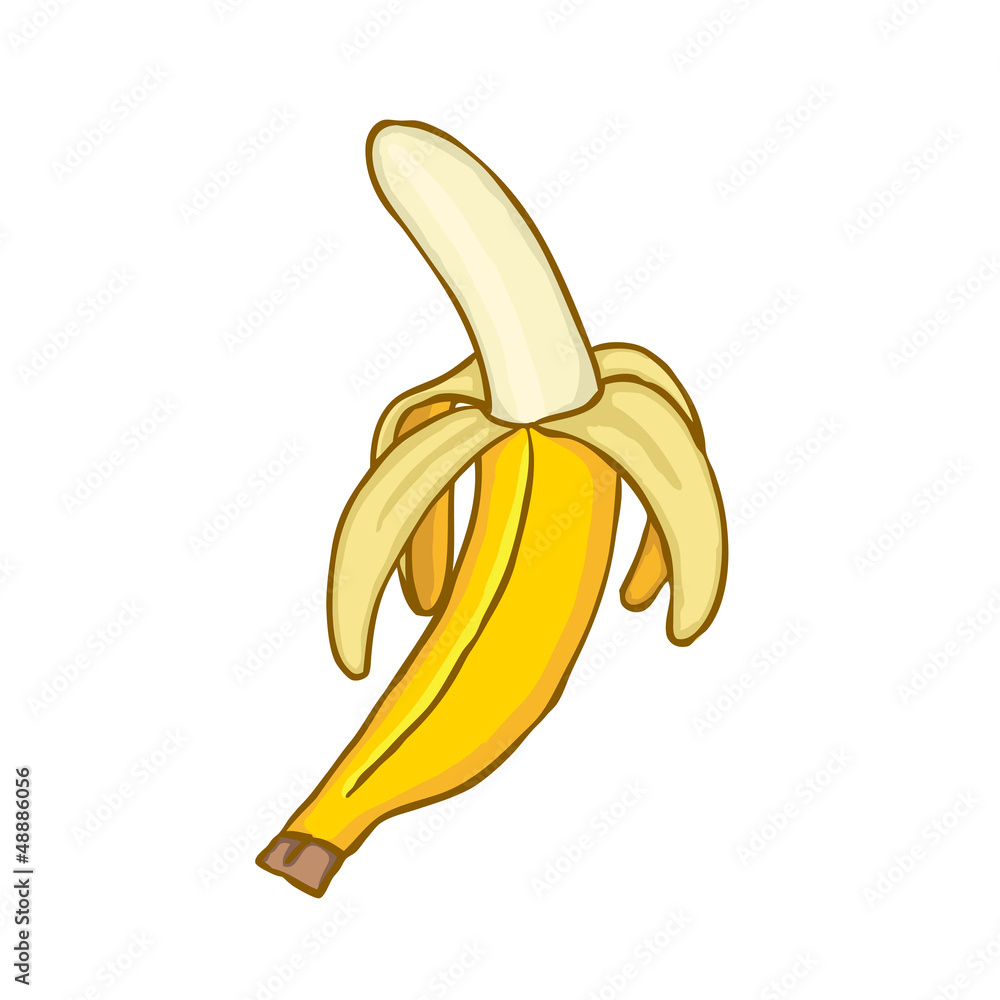 Peeled banana Peeled banana