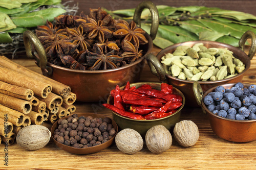 Fototapeta Naklejka Na Ścianę i Meble -  Indian spices