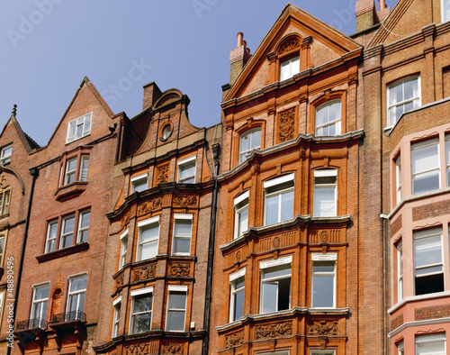 Obraz na płótnie Apartment Facade w salonie
