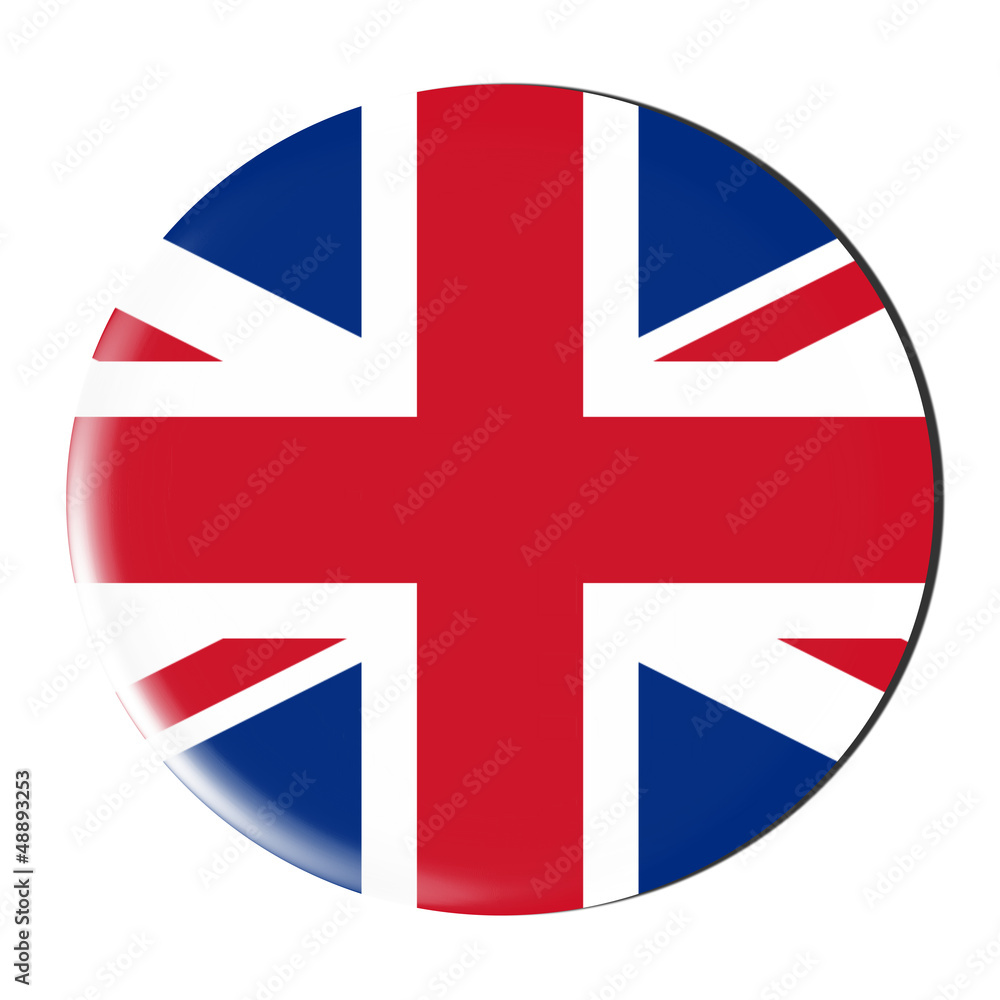 bandera inglese - icona circolare bandera inglese - icona circolare