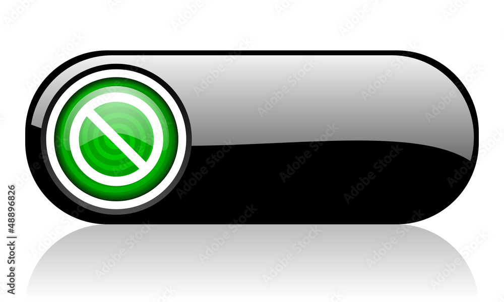 access denied black and green web icon on white background access denied black and green web icon on white background