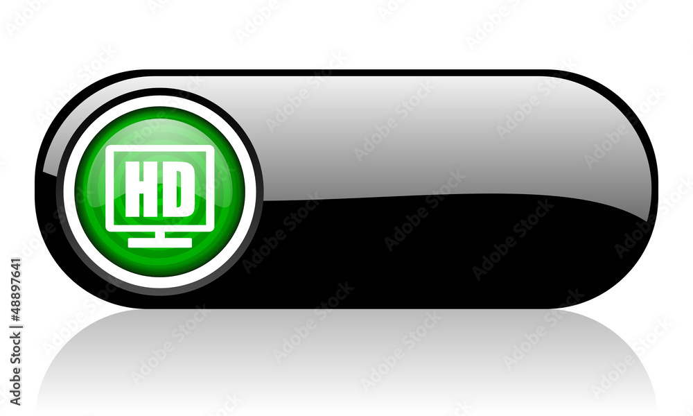 hd display black and green web icon on white background hd display black and green web icon on white background