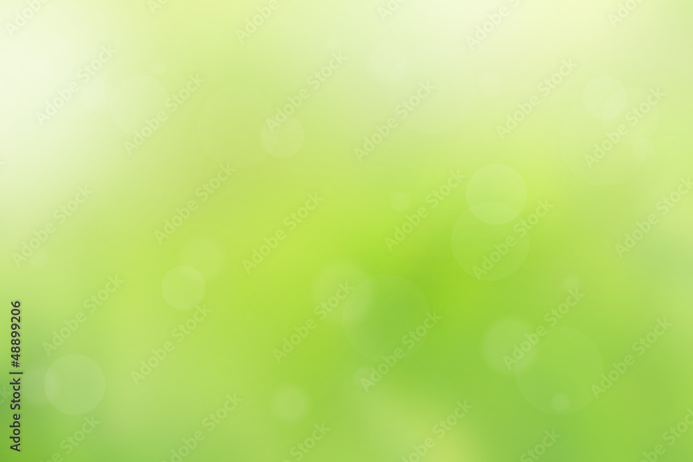 Beautiful green spring background
