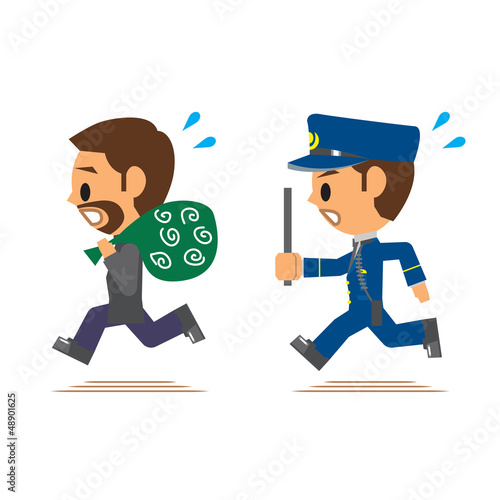 警察官　逮捕