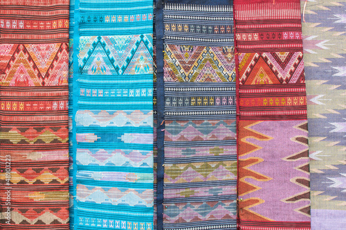 Thailand folk textile photo