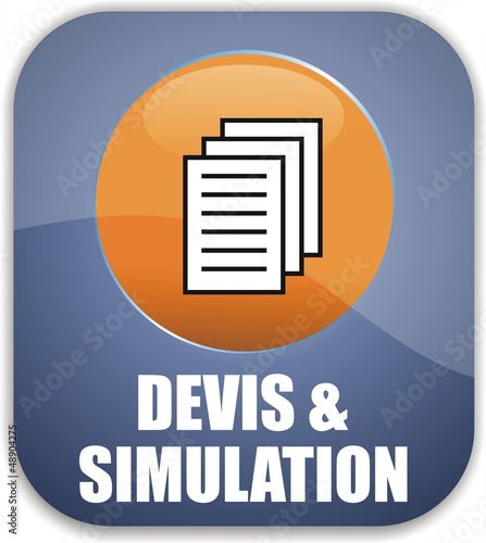 bouton devis & simulation