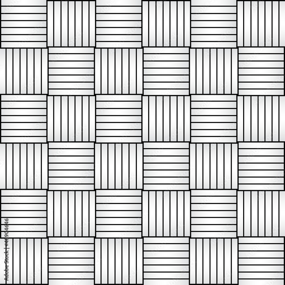 Abstract geometric black and white seamless pattern. Abstract geometric black and white seamless pattern.
