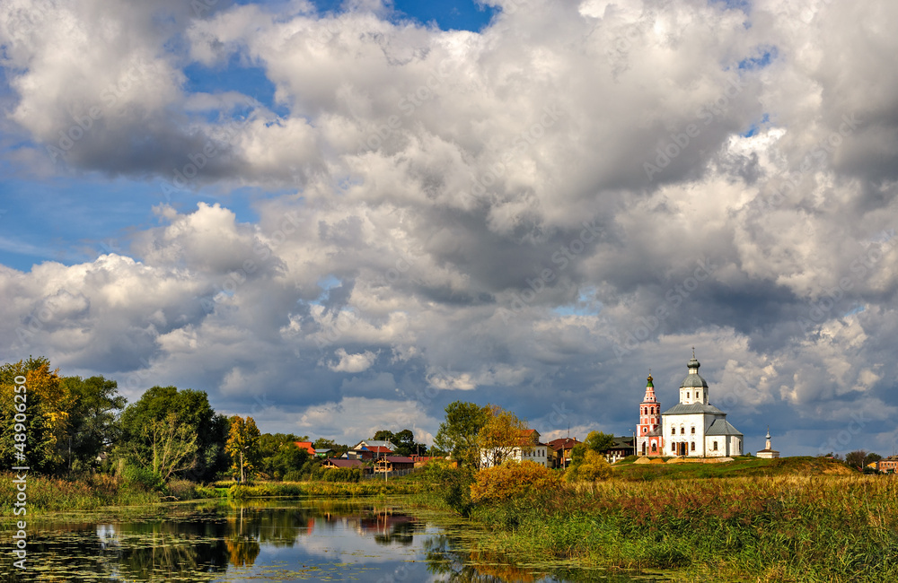 Famous russian town Suzdal