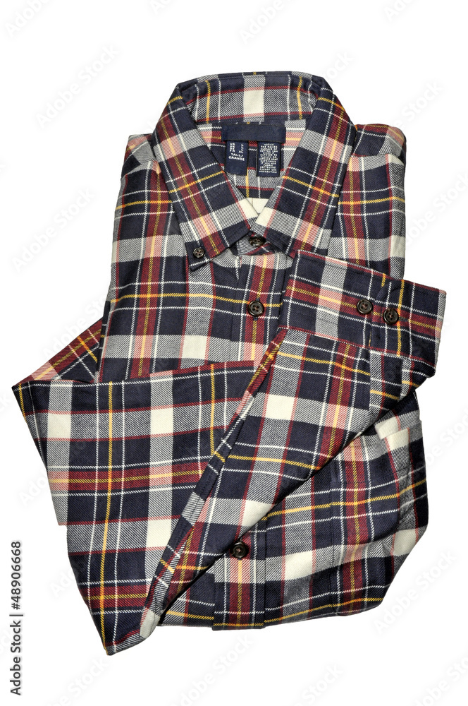 Flannel Shirt With Collar Flannel Shirt With Collar