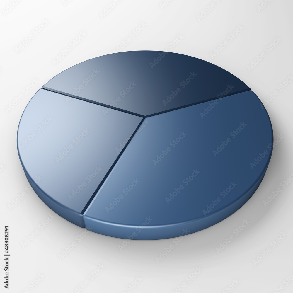 isolated pie chart to place concepts with clipping path isolated pie chart to place concepts with clipping path
