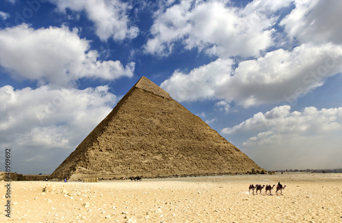 Great pyramid of Egypt photo