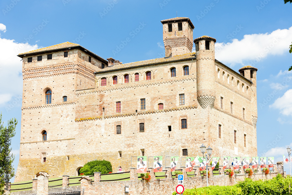 Grinzane Cavour Castle, Piedmont, Italy