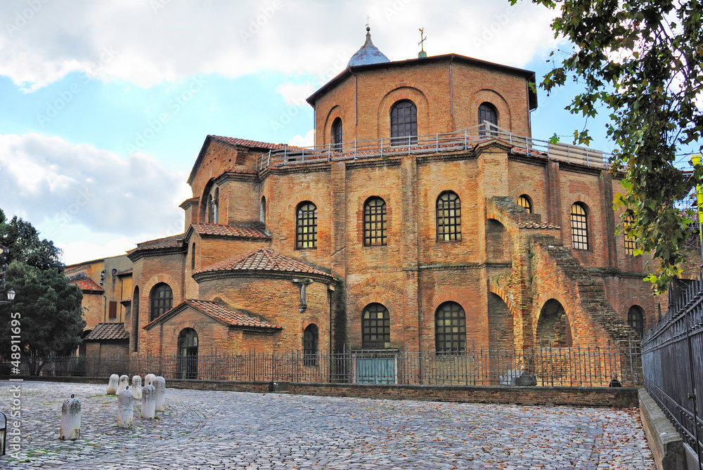 Italy, Ravenna San Vitale Basilica