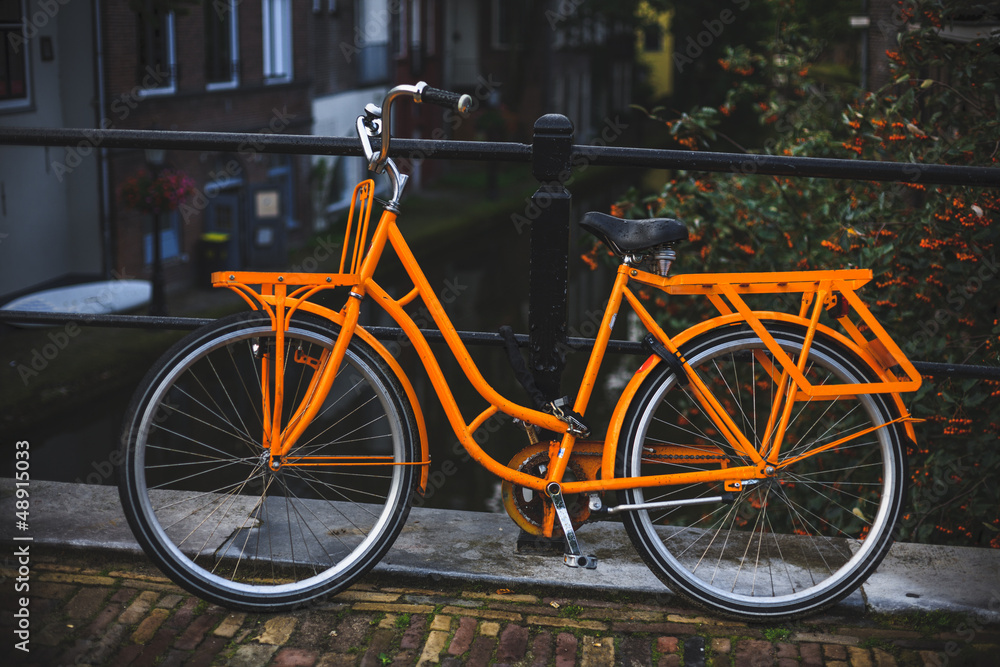 Orange bike