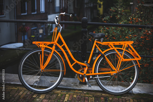 Orange bike