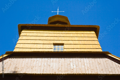 An old Orthodox church in Wislok Wielki, Poland. photo