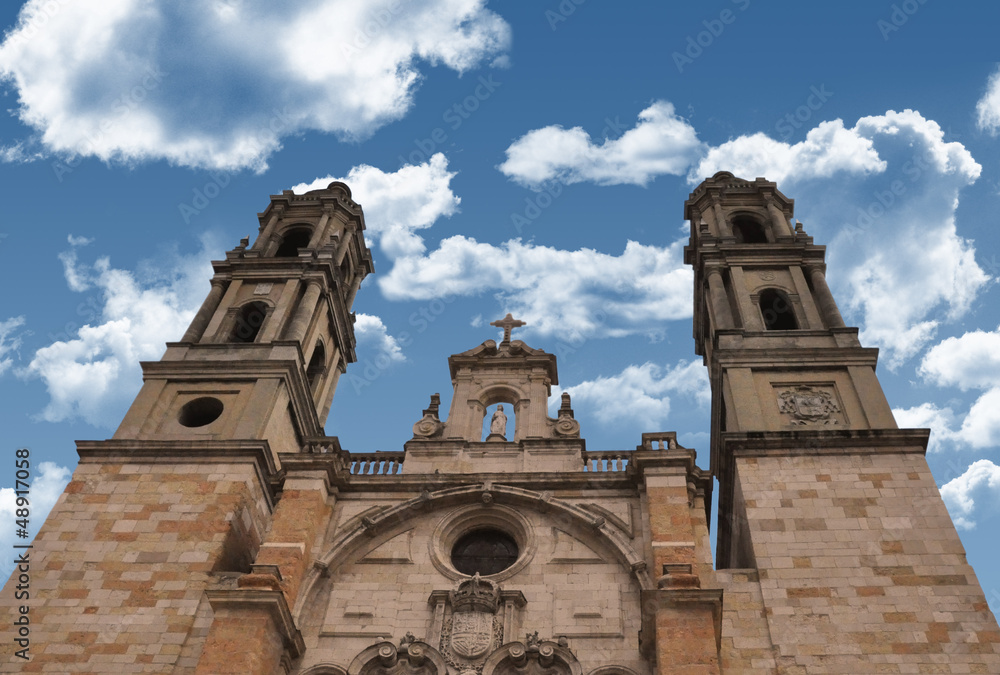 spanish catholic baroque cathedral