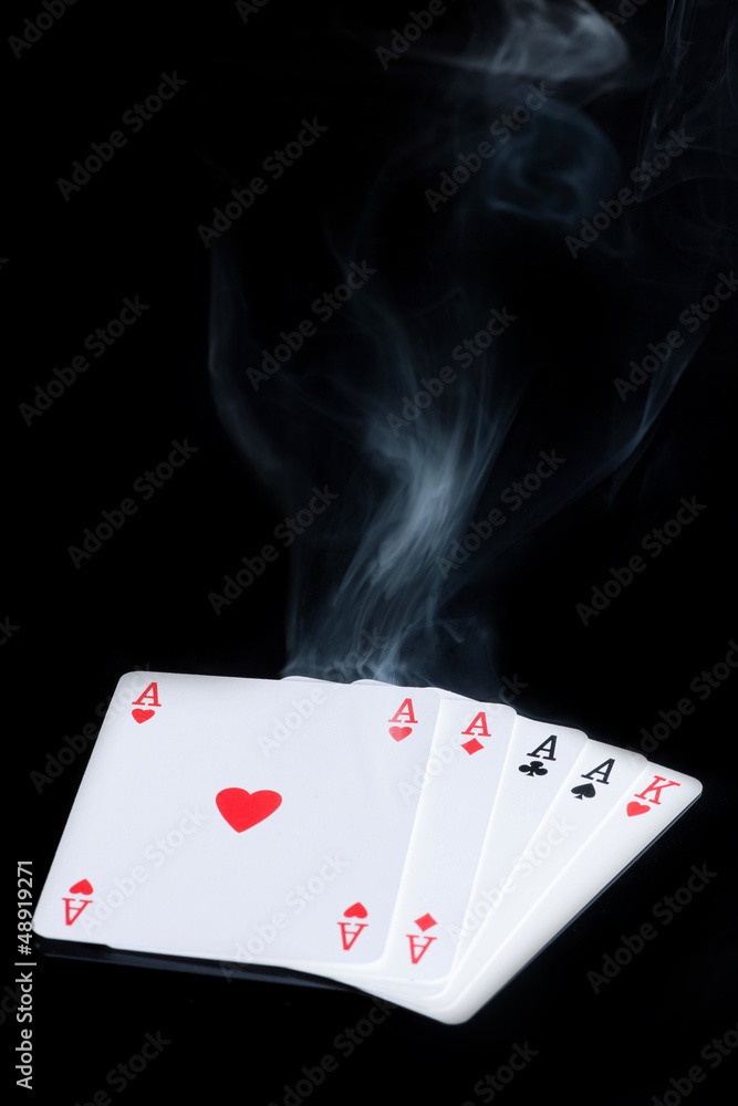 Obraz premium 4-of-a-kind