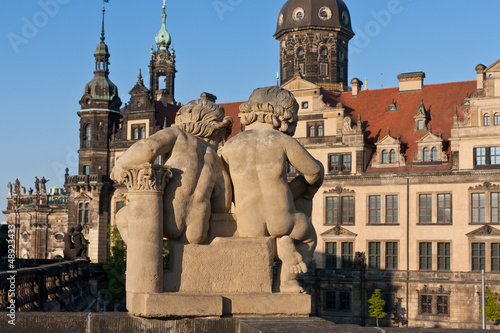 Statue dresden photo