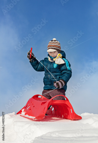 Getting ready for a ride