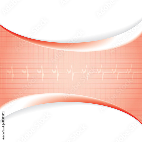 Abstract medical background