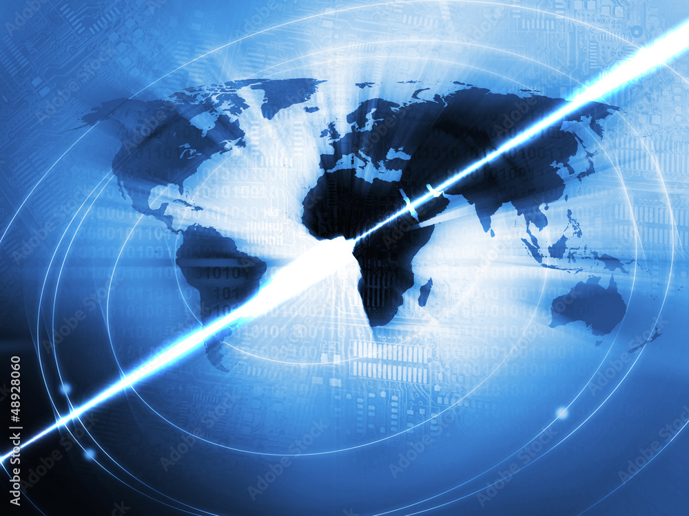 Fototapeta premium World Business Background