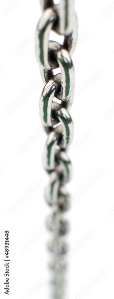 Obraz premium metal chain