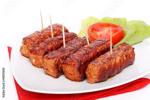 Photos Grilled romanian meat rolls - mititei, mici