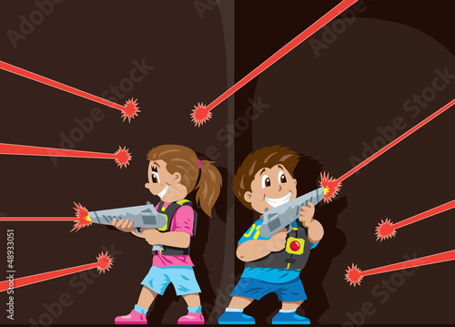Laser Tag kids