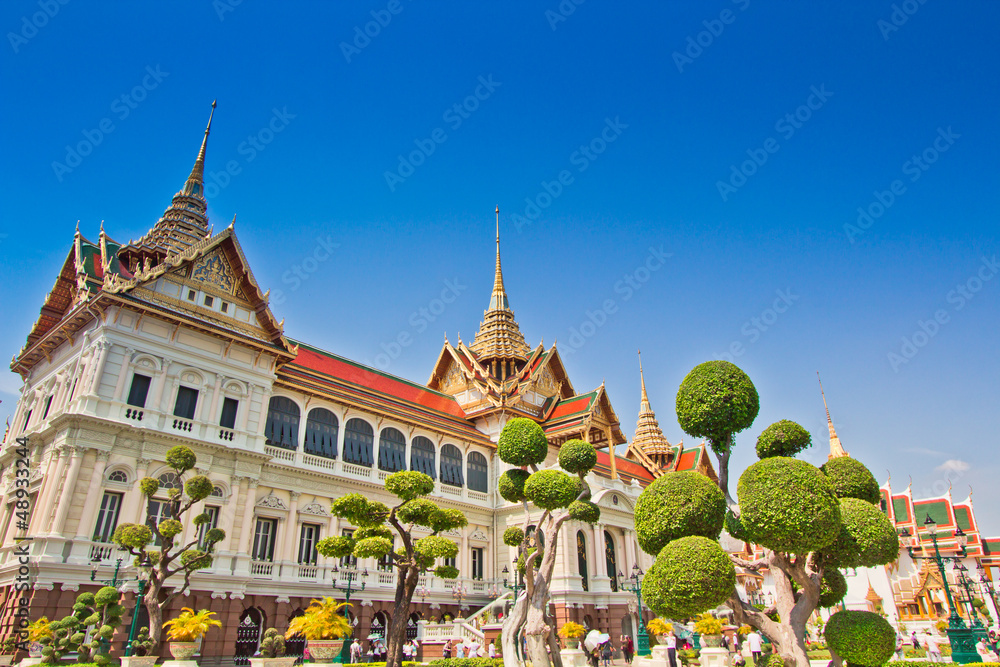 Obraz premium Thai Palace in bangkok thailand